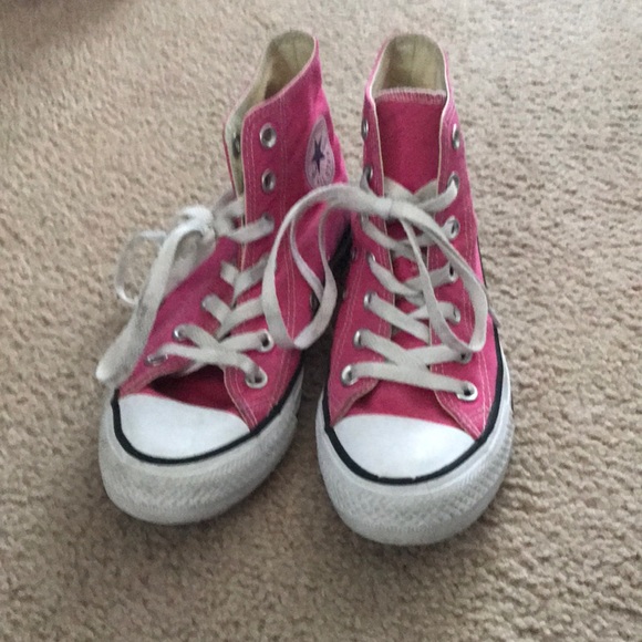 Converse Shoes - Pink Chucks